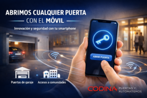 Apertura de puertas con Movil